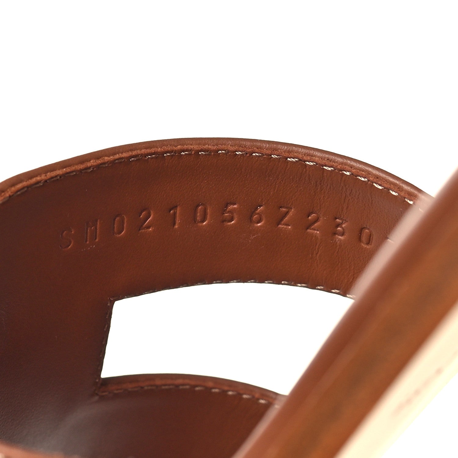Hermes Box Calfskin Oran Sandals 39 Gold 6 of 9