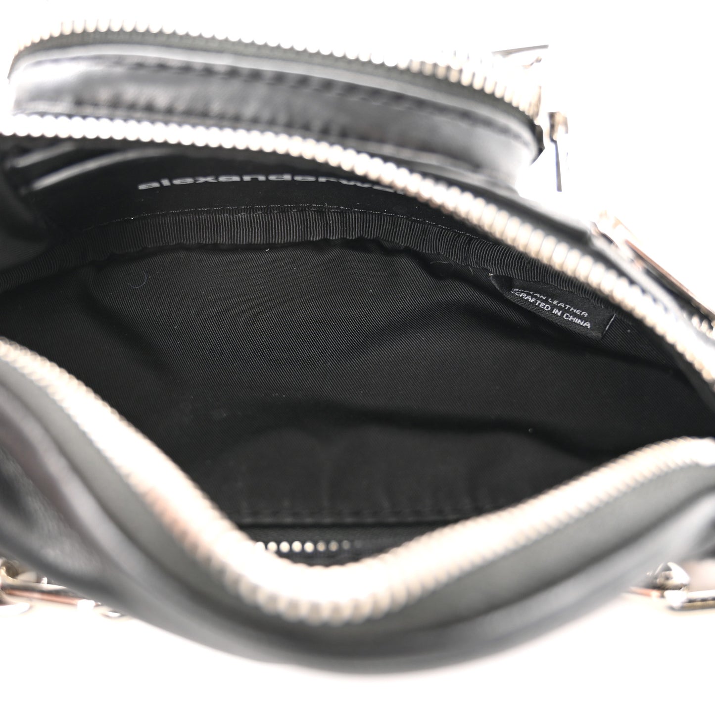 Lambskin Mini Attica Belt Bag Black
