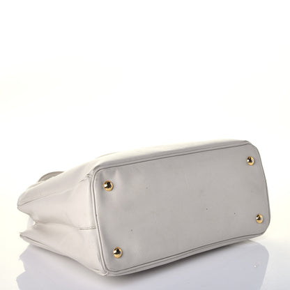 Prada Saffiano Lux Medium Tote Talco 5 of 12