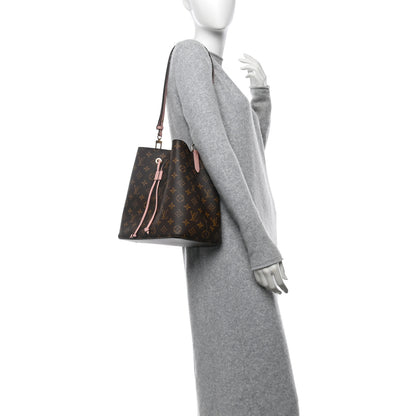 Louis Vuitton Monogram Neonoe MM Rose Poudre 2 of 12