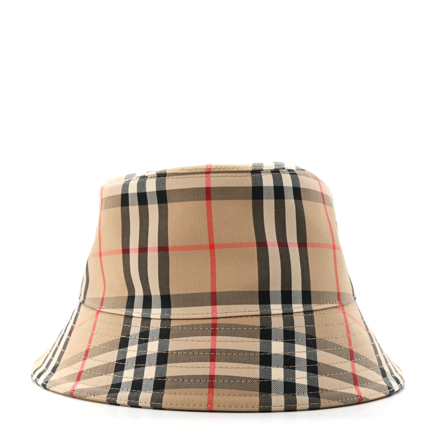 Technical Cotton Vintage Check Bucket Hat M Archive Beige