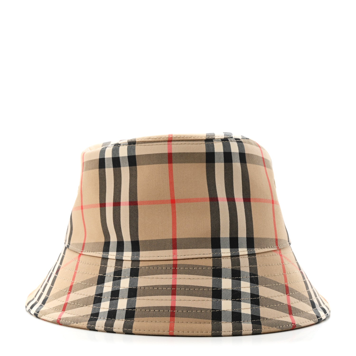 Burberry Technical Cotton Vintage Check Bucket Hat M Archive Beige 6 of 9