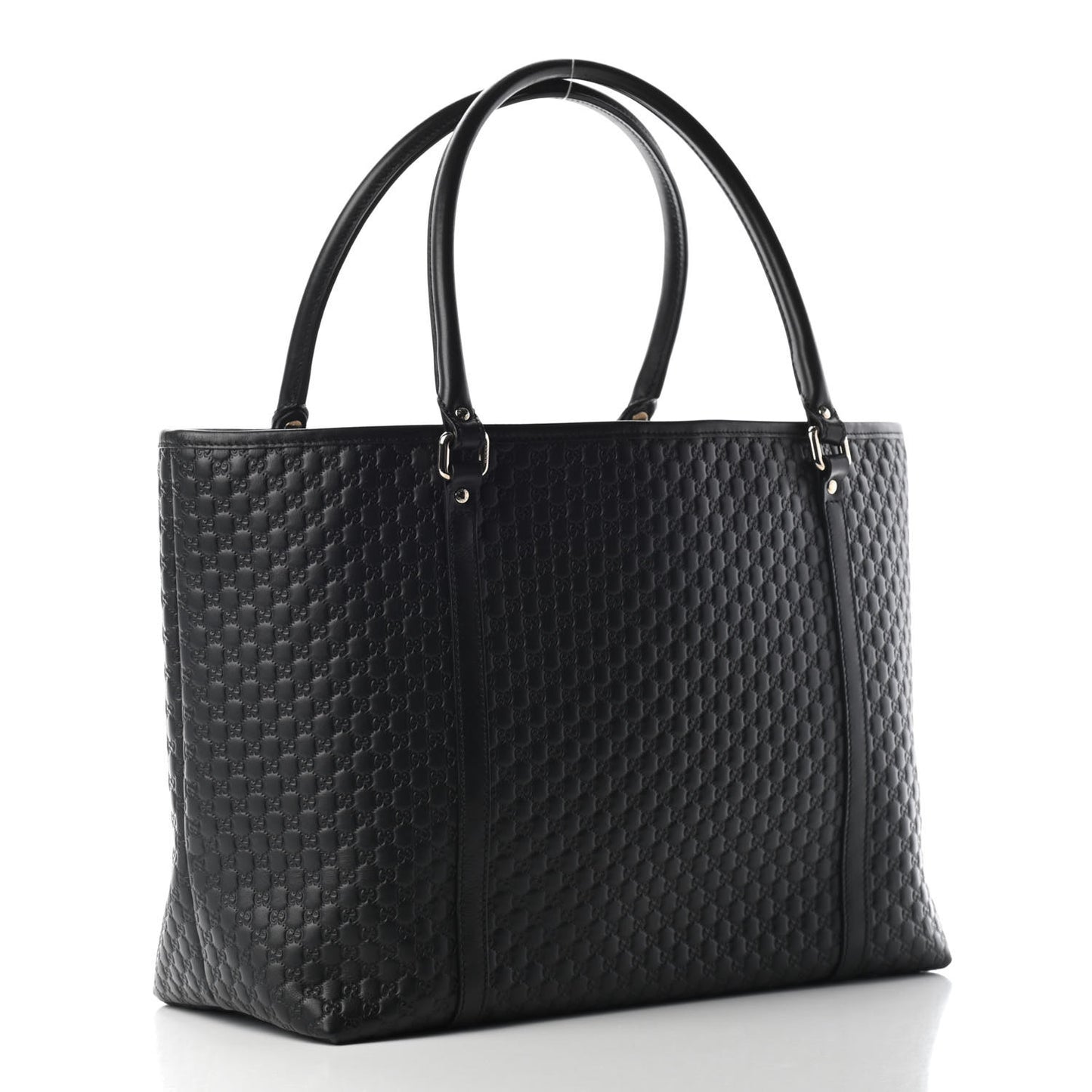 Microguccissima Medium Joy Tote Black