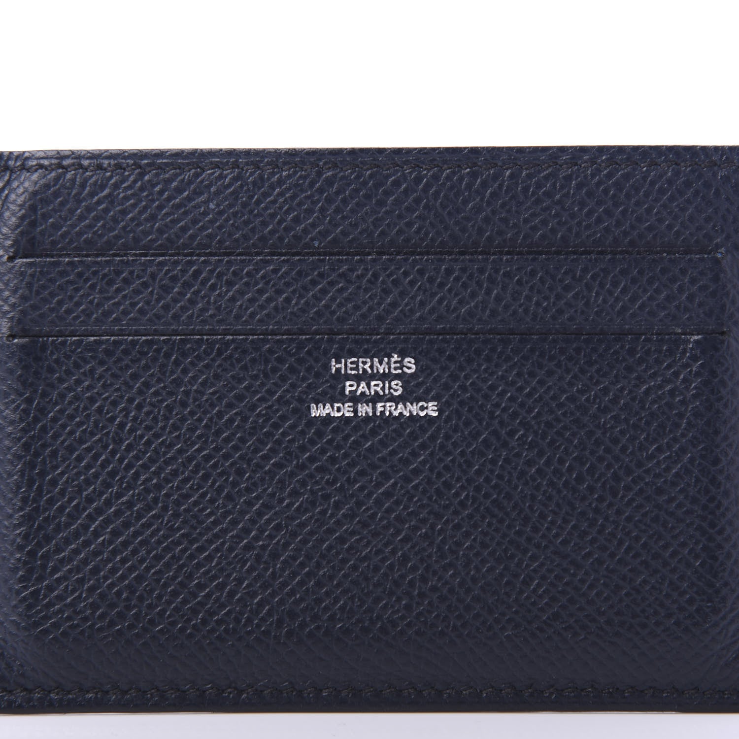 Hermes Epsom City 4CC Card Holder Bleu Indigo 6 of 7