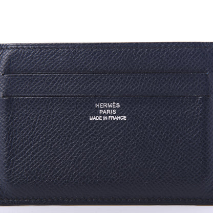Hermes Epsom City 4CC Card Holder Bleu Indigo 6 of 7