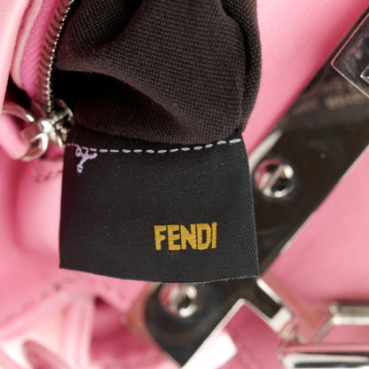 Fendi Shearling Nappa Mini Peekaboo Iconic Satchel Lollypop 9 of 12