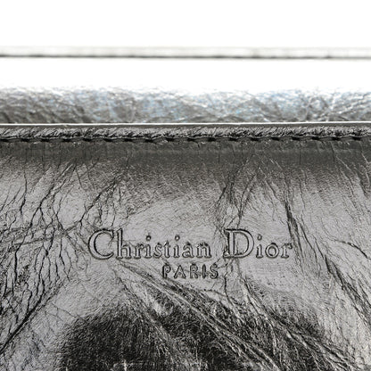 Christian Dior Metallic Calfskin Medium Diorever Flap Silver 5 of 16