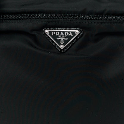 Prada Nylon Vela Flat Messenger Bag Black 9 of 12