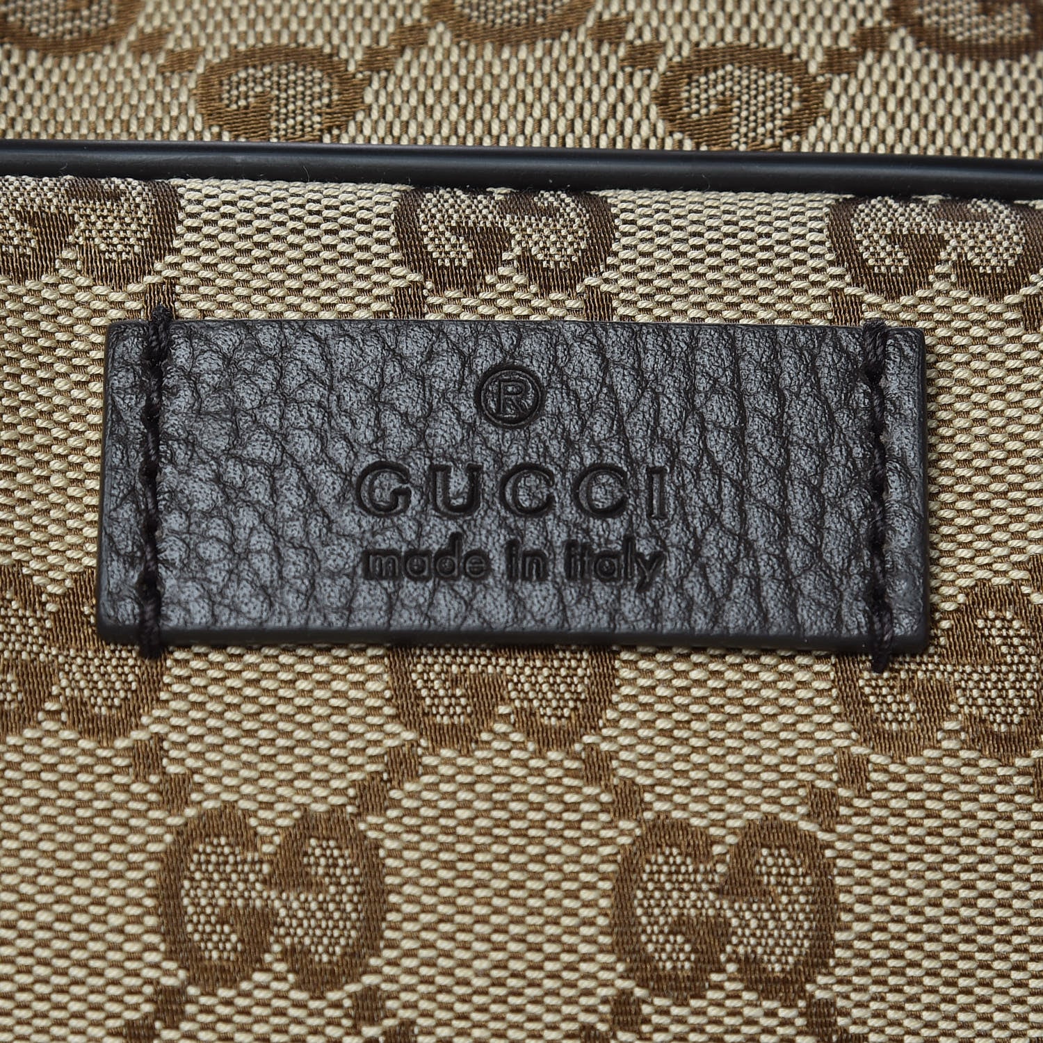 Gucci Monogram Briefcase Dark Brown 10 of 10