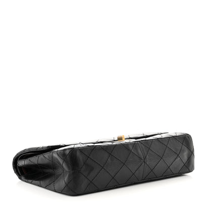 Chanel Aged Calfskin Quilted 50th Anniversary 2.55 Reissue 226 Flap Black 4 of 13