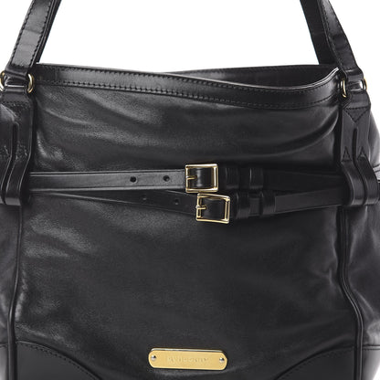 Burberry Soft Bridle Calfskin Small Canterbury Tote Black 9 of 9