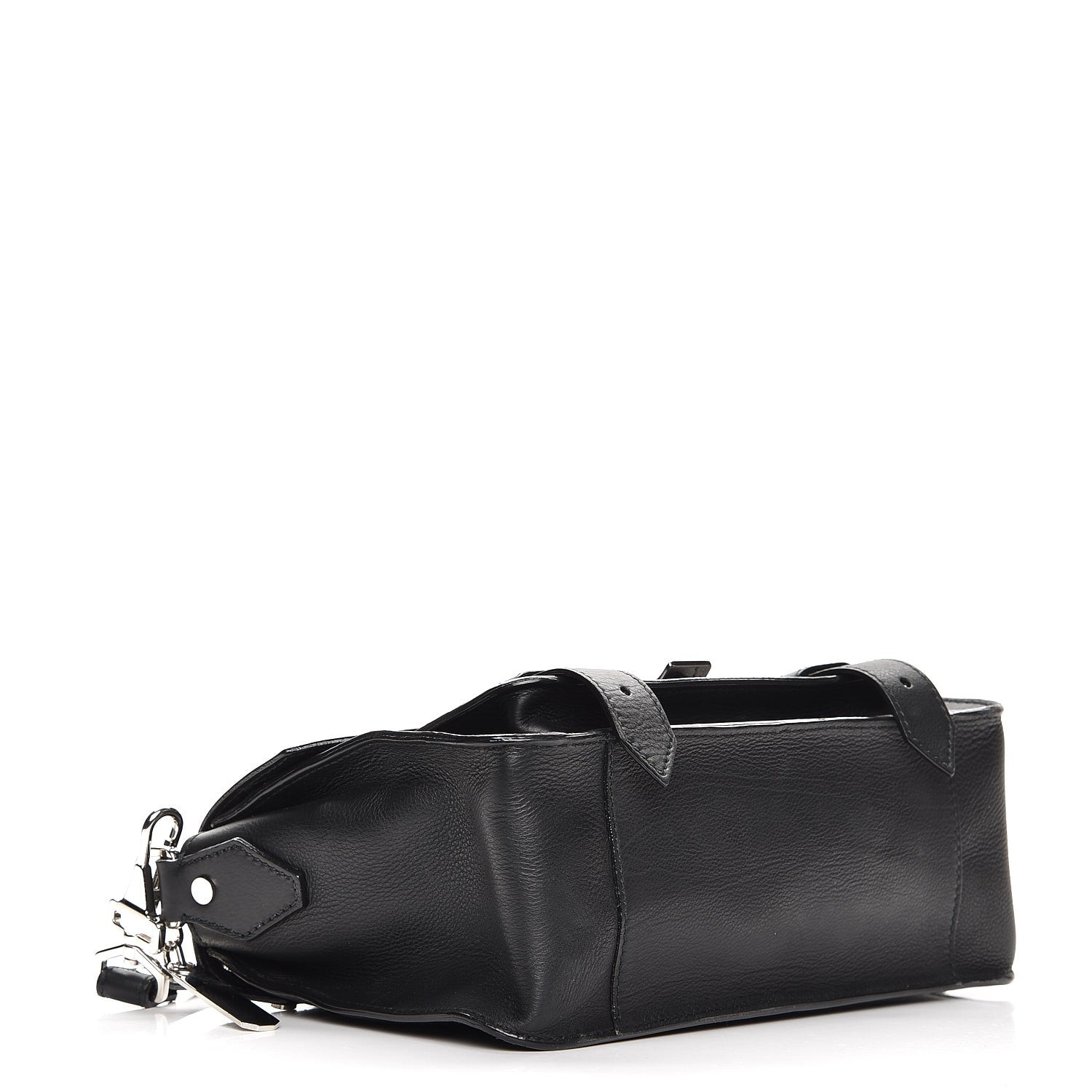 Proenza Schouler Calfskin Tiny PS1 Satchel Black 5 of 8