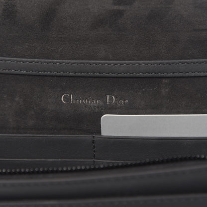 Christian Dior Ultra Matte Calfskin Diorama Wallet on Chain Pouch Black 6 of 11