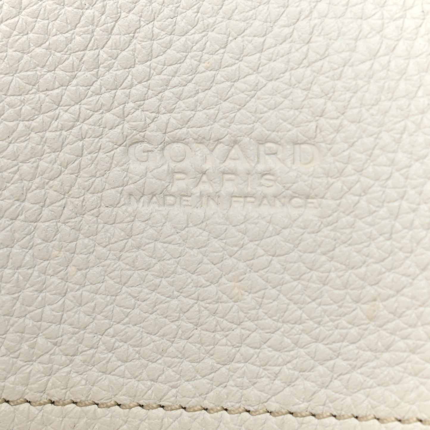 Goyardine Sac Hardy Pet Carrier PM White
