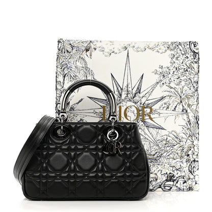 Christian Dior Calfskin Cannage Medium The Lady 95.22 Black 10 of 10