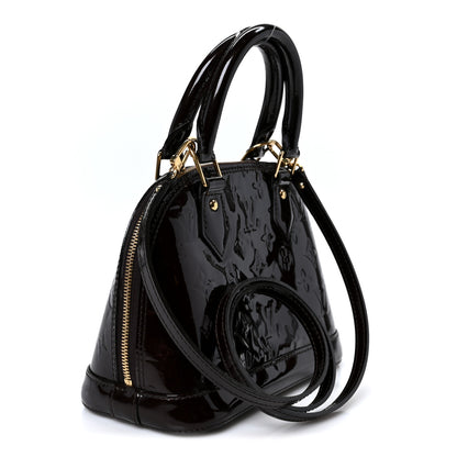 Louis Vuitton Vernis Alma BB Amarante 2 of 11