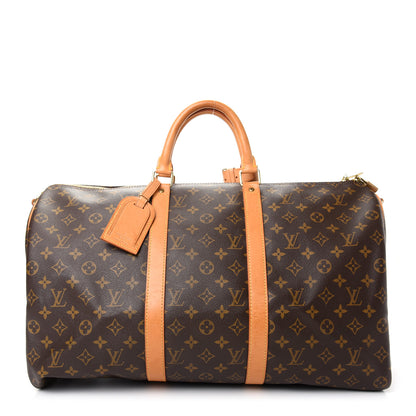 Louis Vuitton Monogram Keepall Bandouliere 50 1 of 8