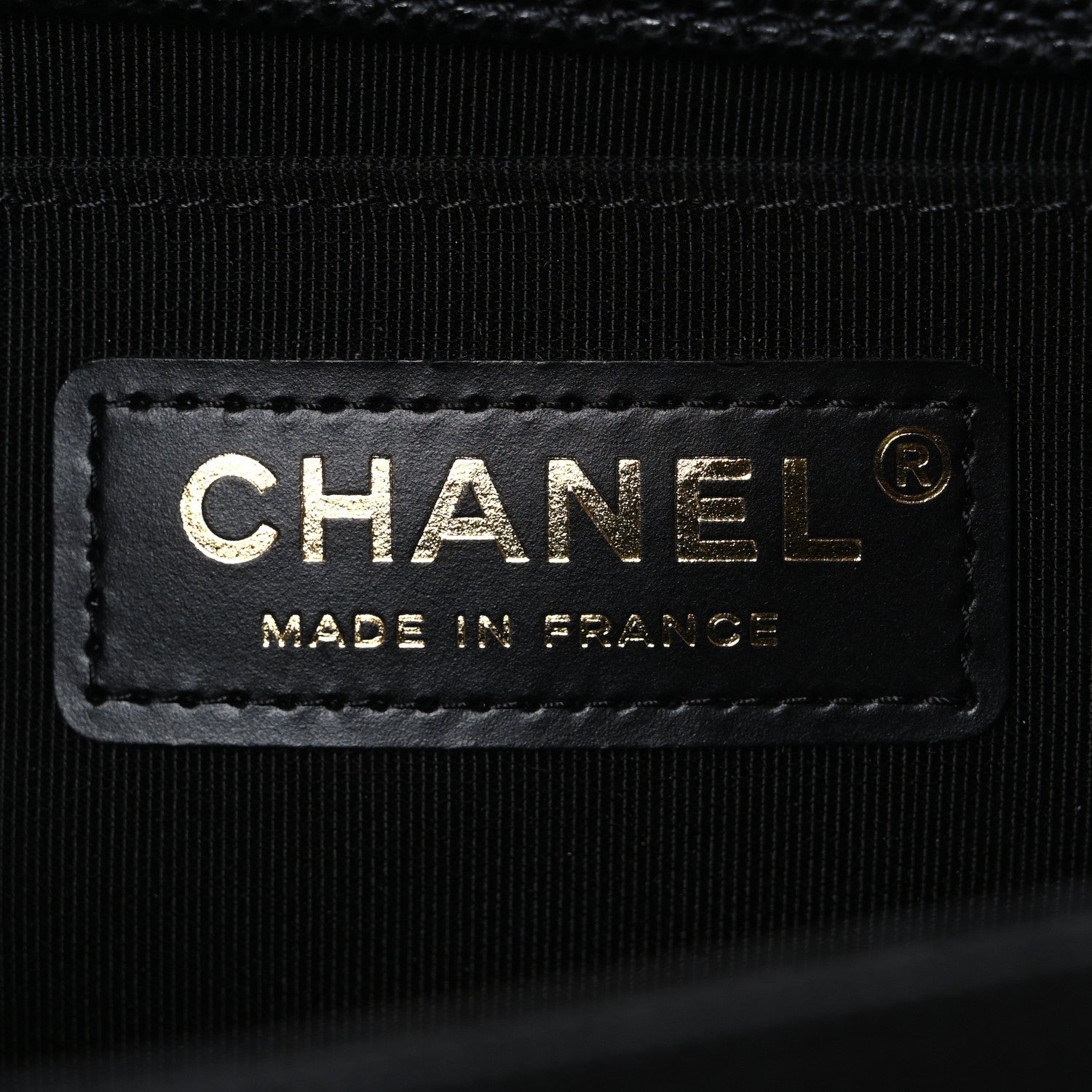 Chanel Caviar Quilted Medium Boy Flap Black 6 of 10