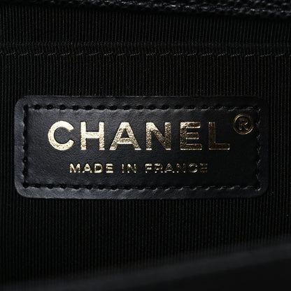 Chanel Caviar Quilted Medium Boy Flap Black 6 of 10