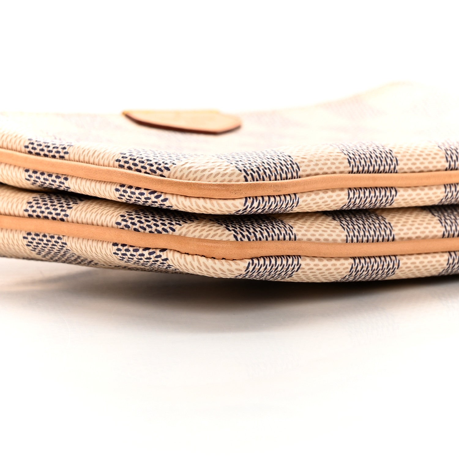 Louis Vuitton Damier Azur Double Zip Pochette 8 of 17