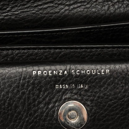 Proenza Schouler Textured Calfskin Mini PS11 Classic Shoulder Bag Black 7 of 7