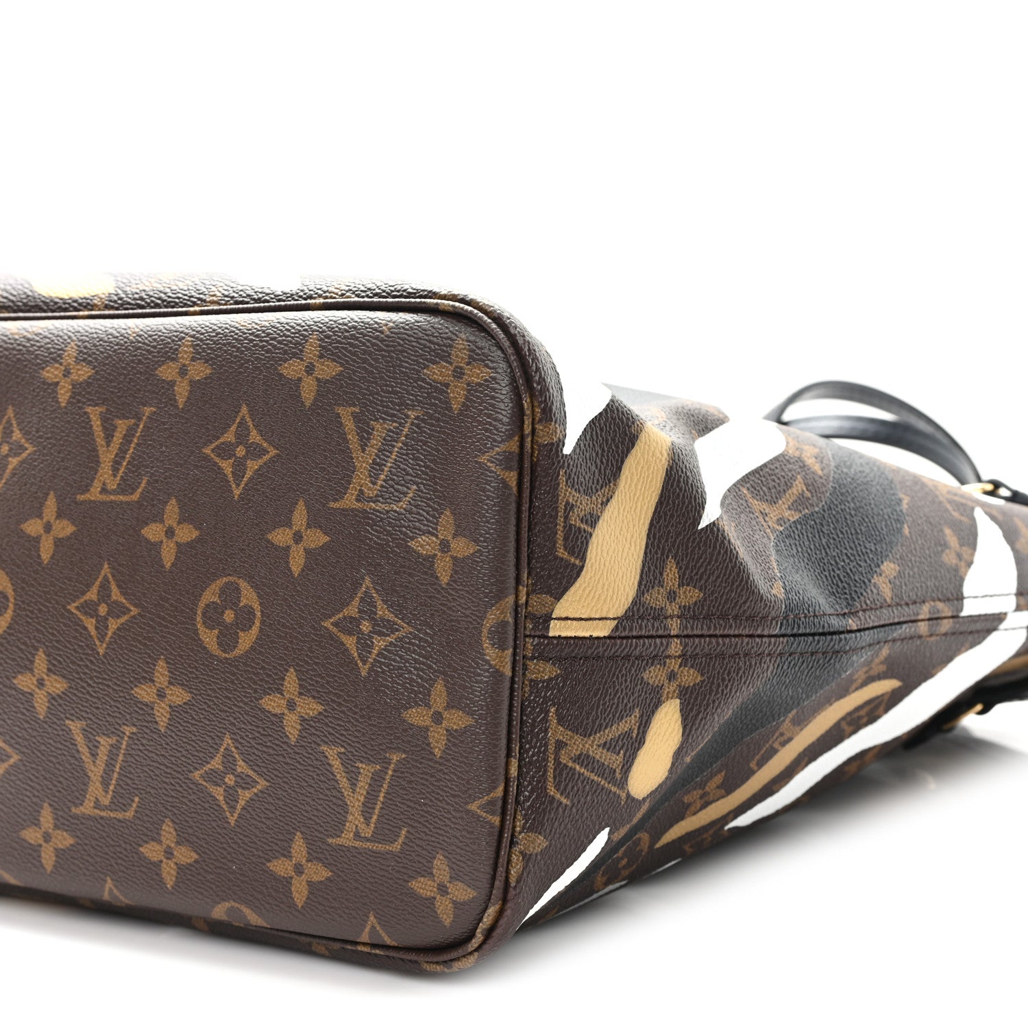 Louis Vuitton x LoL Monogram Neverfull MM Gold Silver 11 of 11