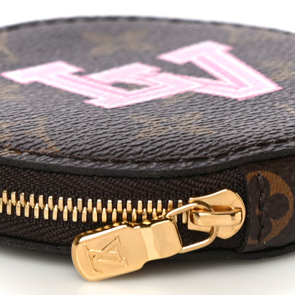 Louis Vuitton Monogram World Tour Multi Pochette Accessories Round Coin Purse 8 of 9