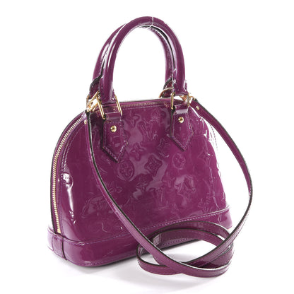 Louis Vuitton Vernis Alma BB Amethyste 2 of 14