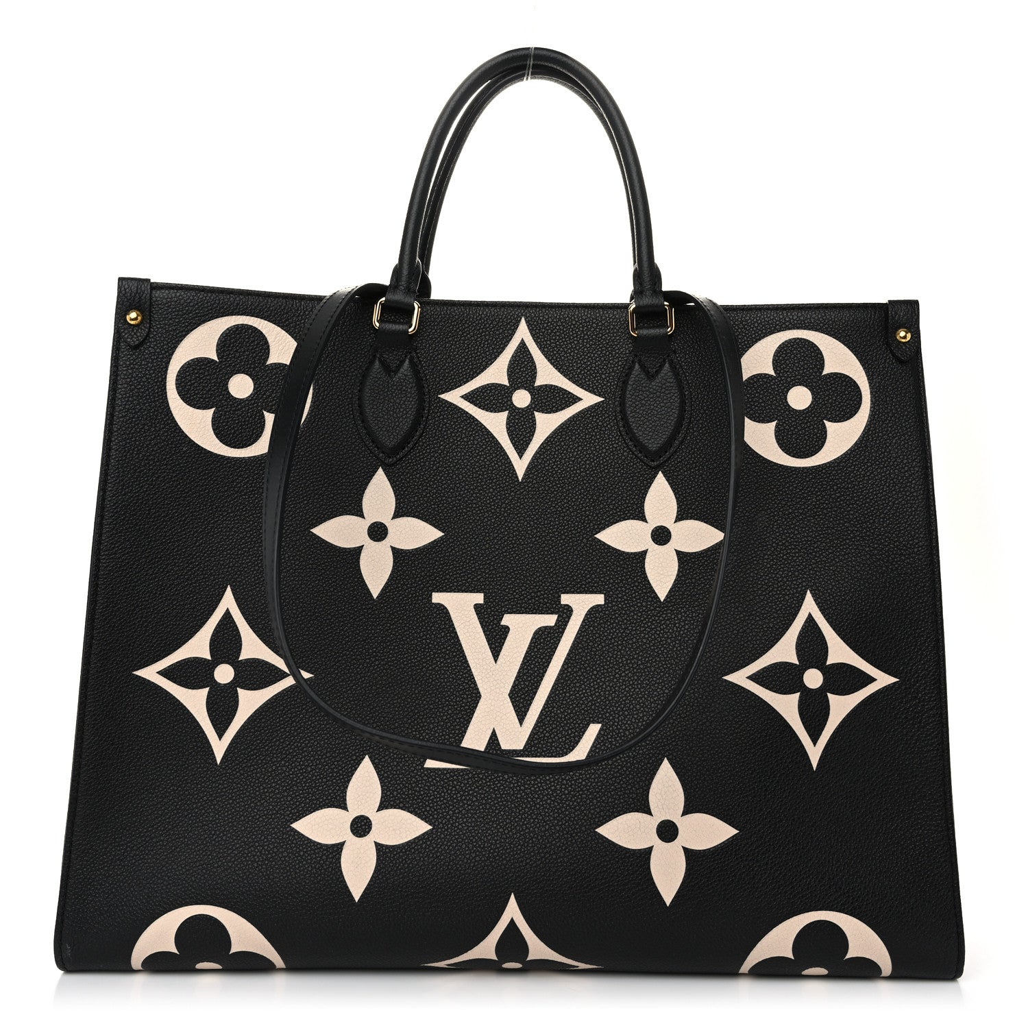 Louis Vuitton Empreinte Monogram Giant Onthego GM Black Beige 1 of 10