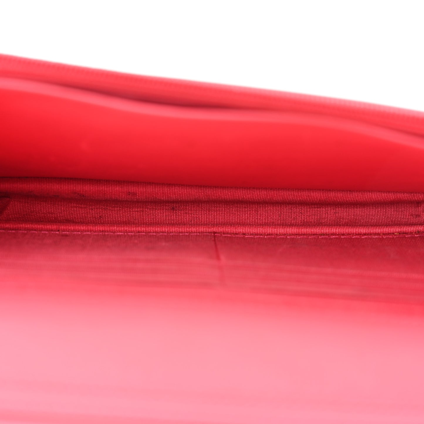 Caviar Camellia Embossed Wallet On Chain WOC Pink