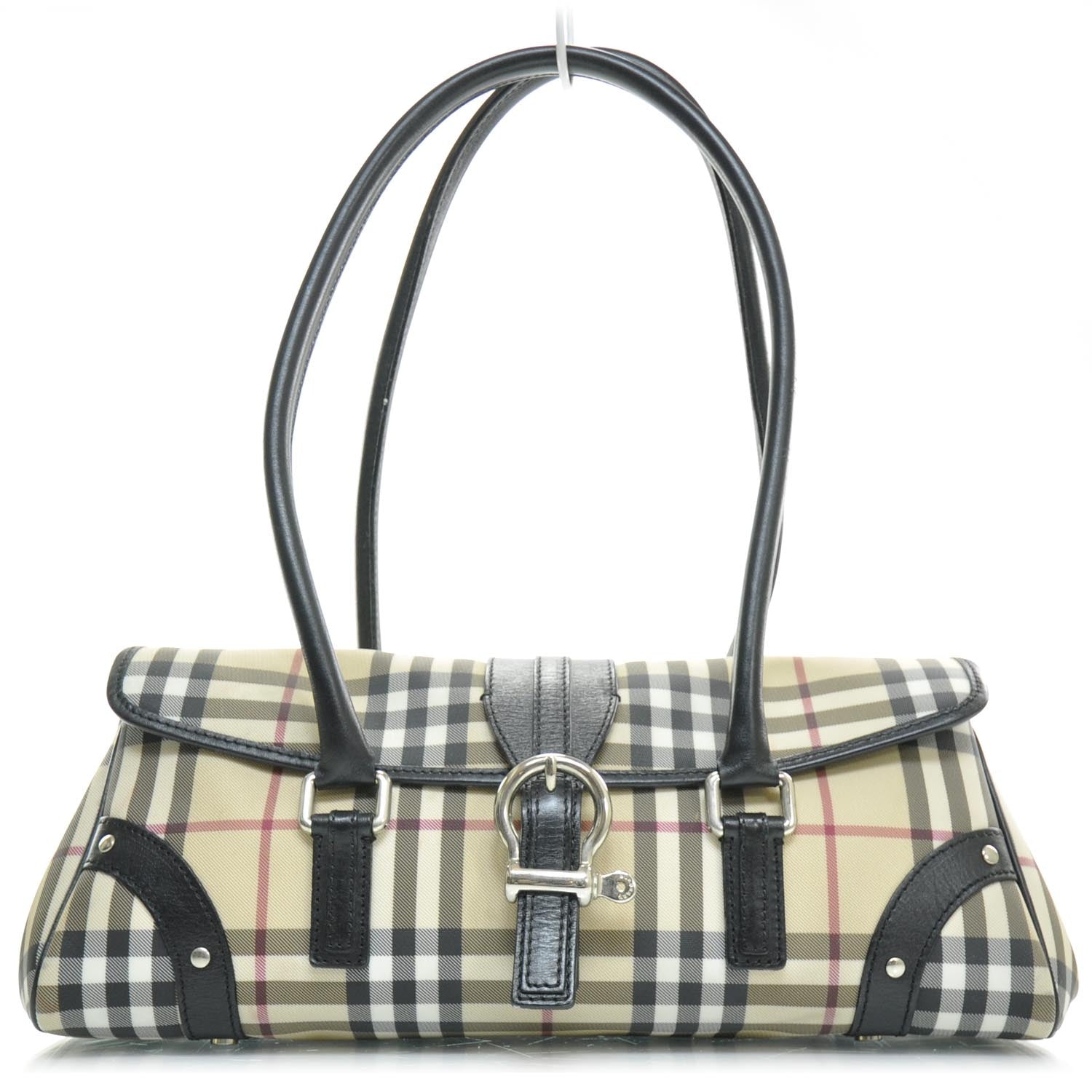 Burberry Nova Check Buckle Shoulder Bag 1 of 10