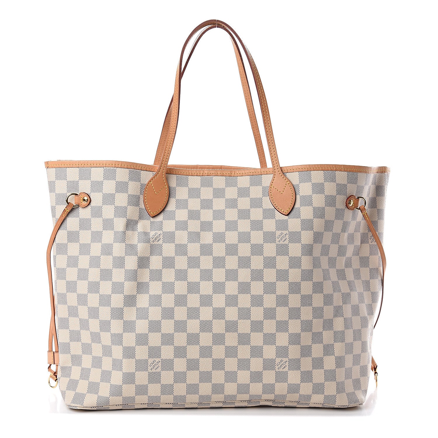 Louis Vuitton Damier Azur Neo Neverfull GM Rose Ballerine 1 of 9
