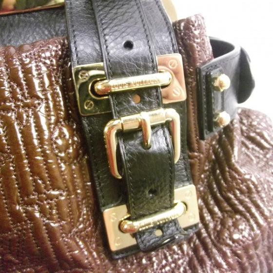 Monogram Motard Biker Marron