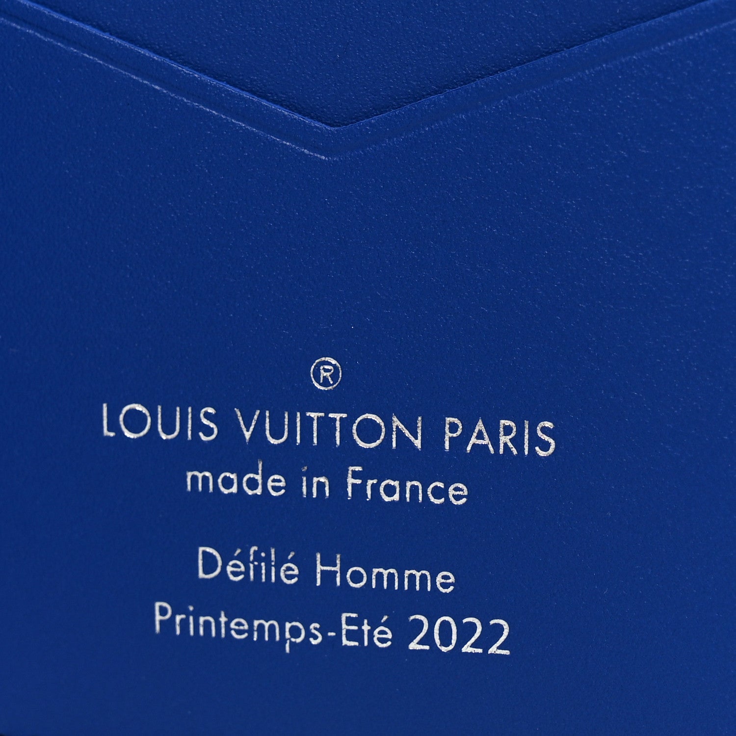 Louis Vuitton Taurillon Illusion Pocket Organizer Bleu Rose 6 of 7