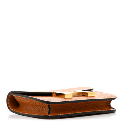 Hermes Epsom Constance Slim Wallet Toffee 5 of 9