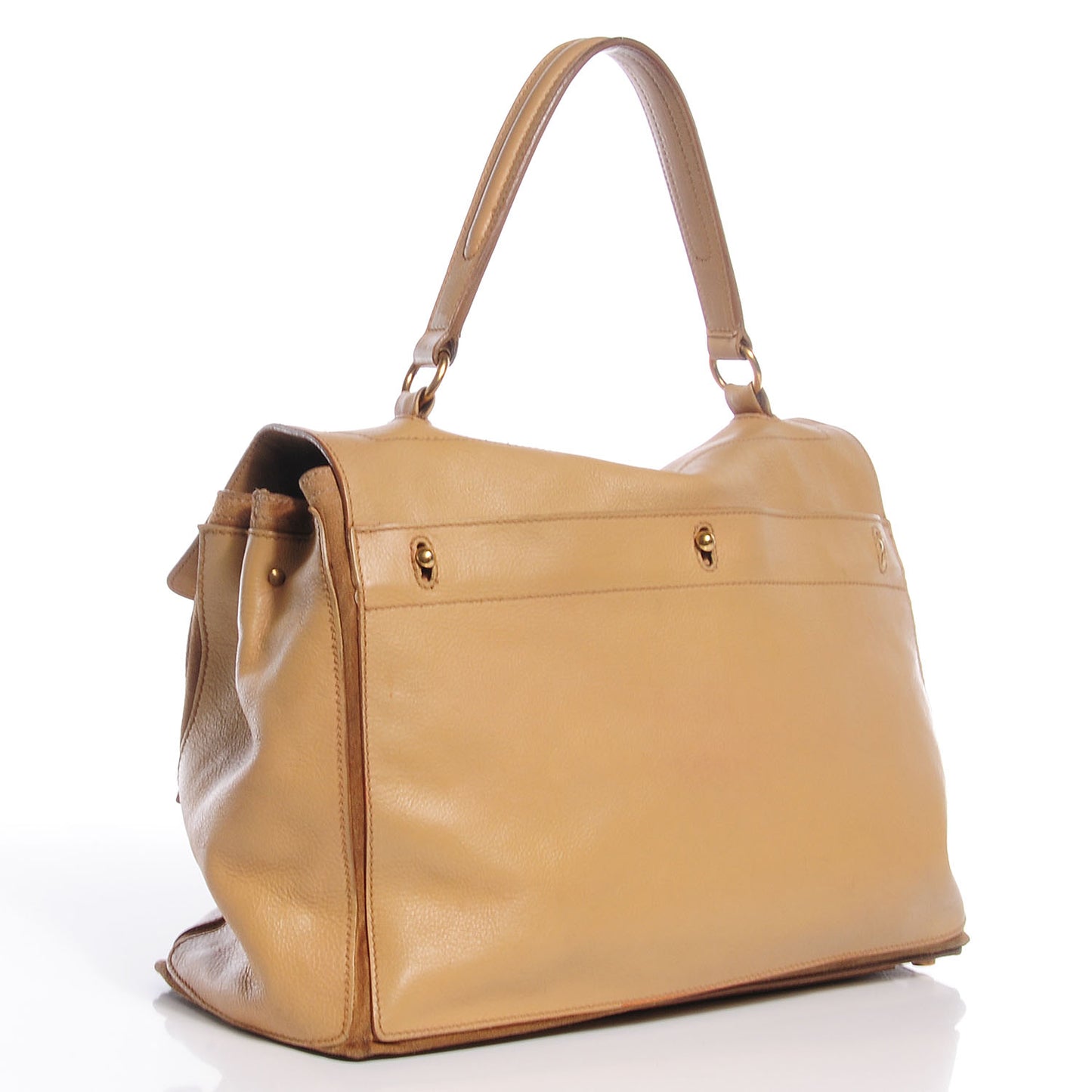 Leather Medium Muse Two Beige