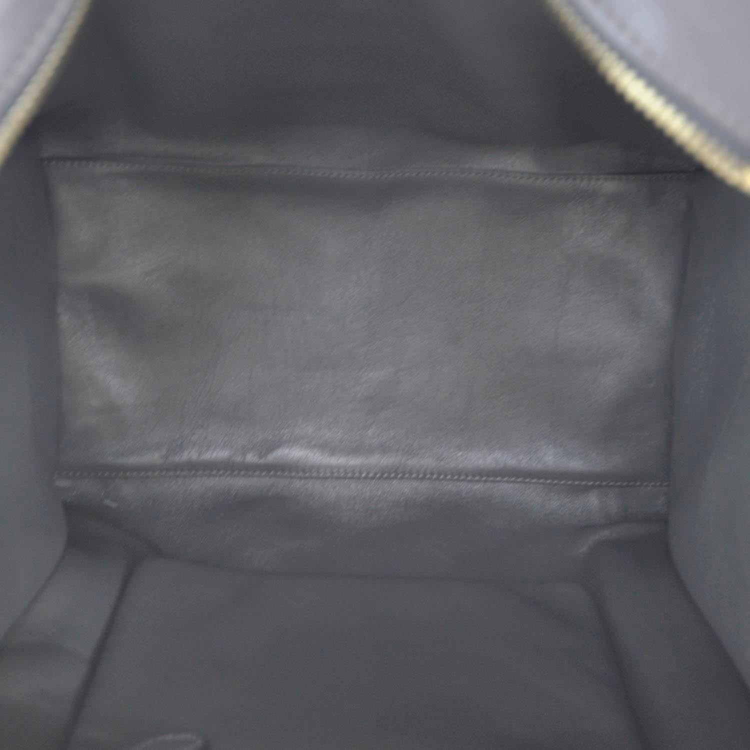 Celine Calfskin Suede Mini Luggage Gray 7 of 10