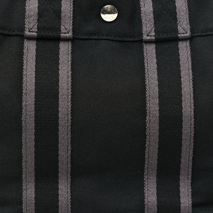 Hermes Canvas Tout Fourre PM Black 7 of 10