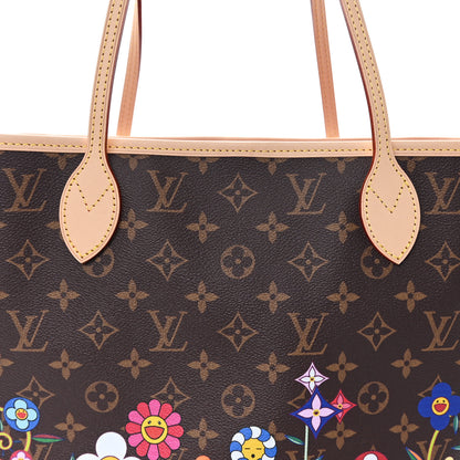 Louis Vuitton LV X TM Monogram Flowers Neverfull MM 8 of 11