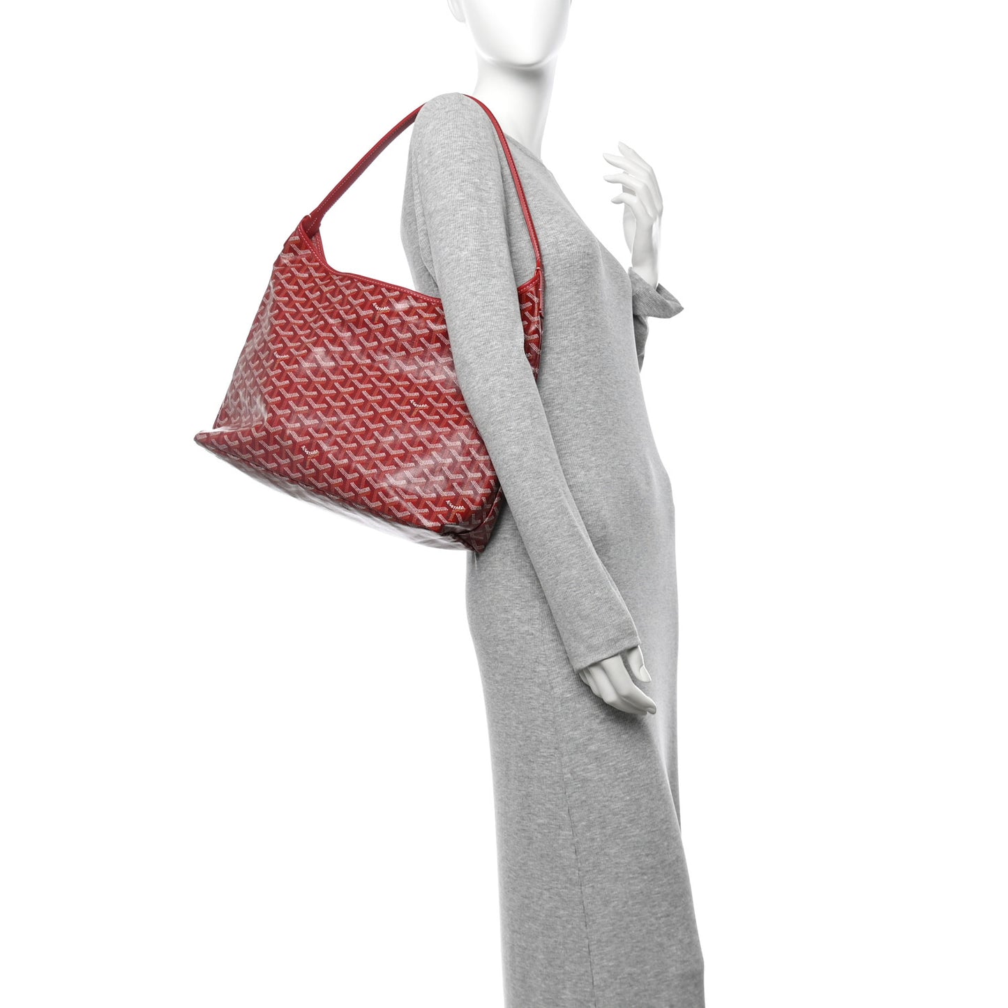 Goyardine Boheme Hobo Red