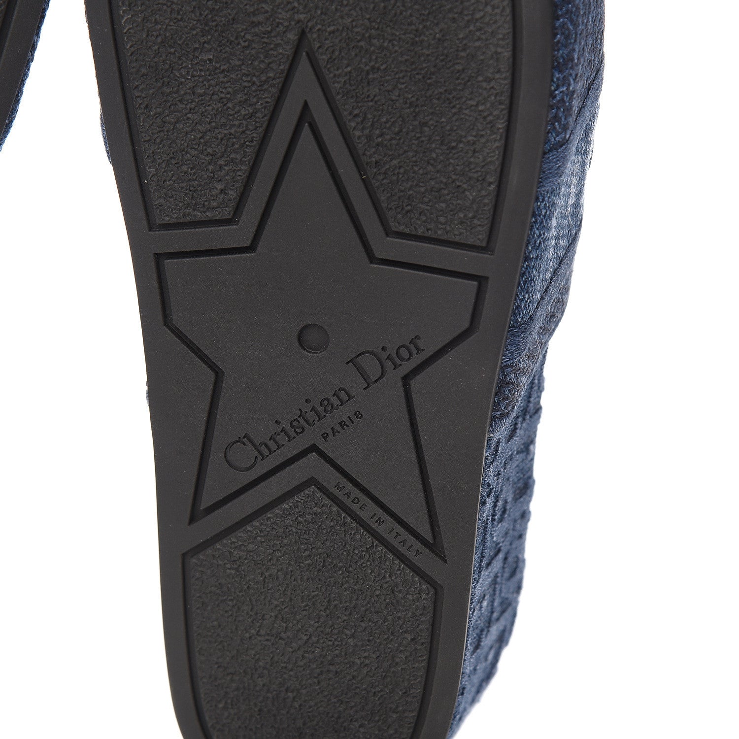 Christian Dior Oblique Denim D-Way Platform Sandal 38 Blue 6 of 9
