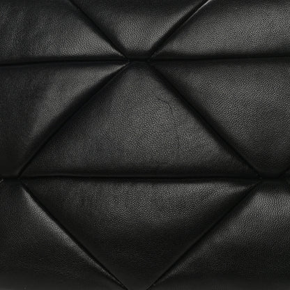 Prada Nappa Re-Nylon Triangle Quilted Patchwork System Flap Shoulder Bag Black 19 of 24