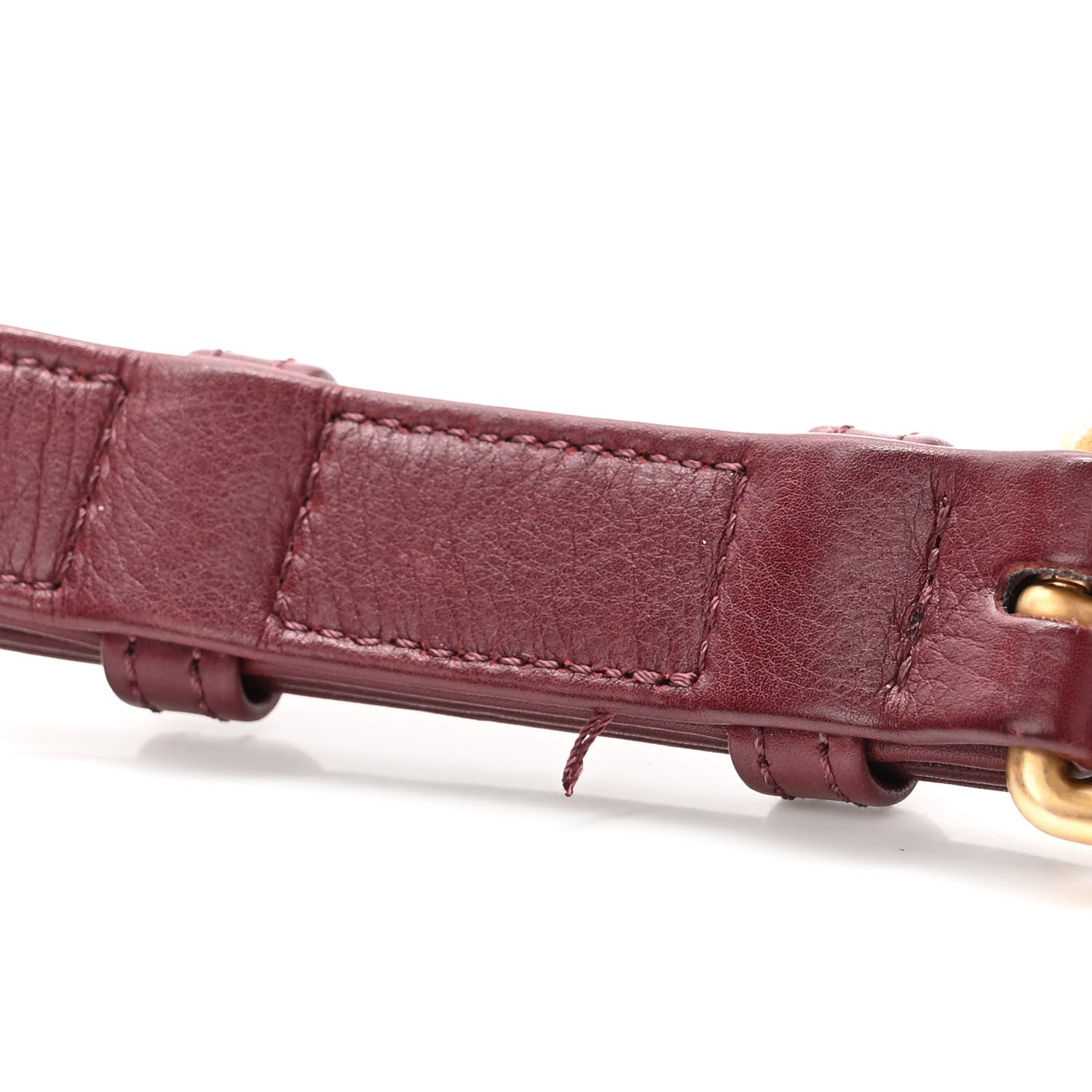 Chanel Calfskin Quilted Small Flap Burgundy 11 of 12