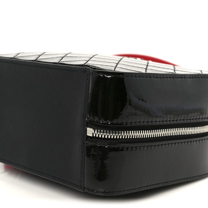Chanel Patent Quilted Travel Kit Vanity Case Black 10 of 10