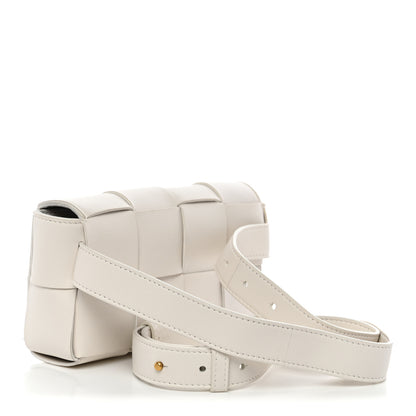 Bottega Veneta Nappa Maxi Intreccio The Belt Cassette Bag White 3 of 10