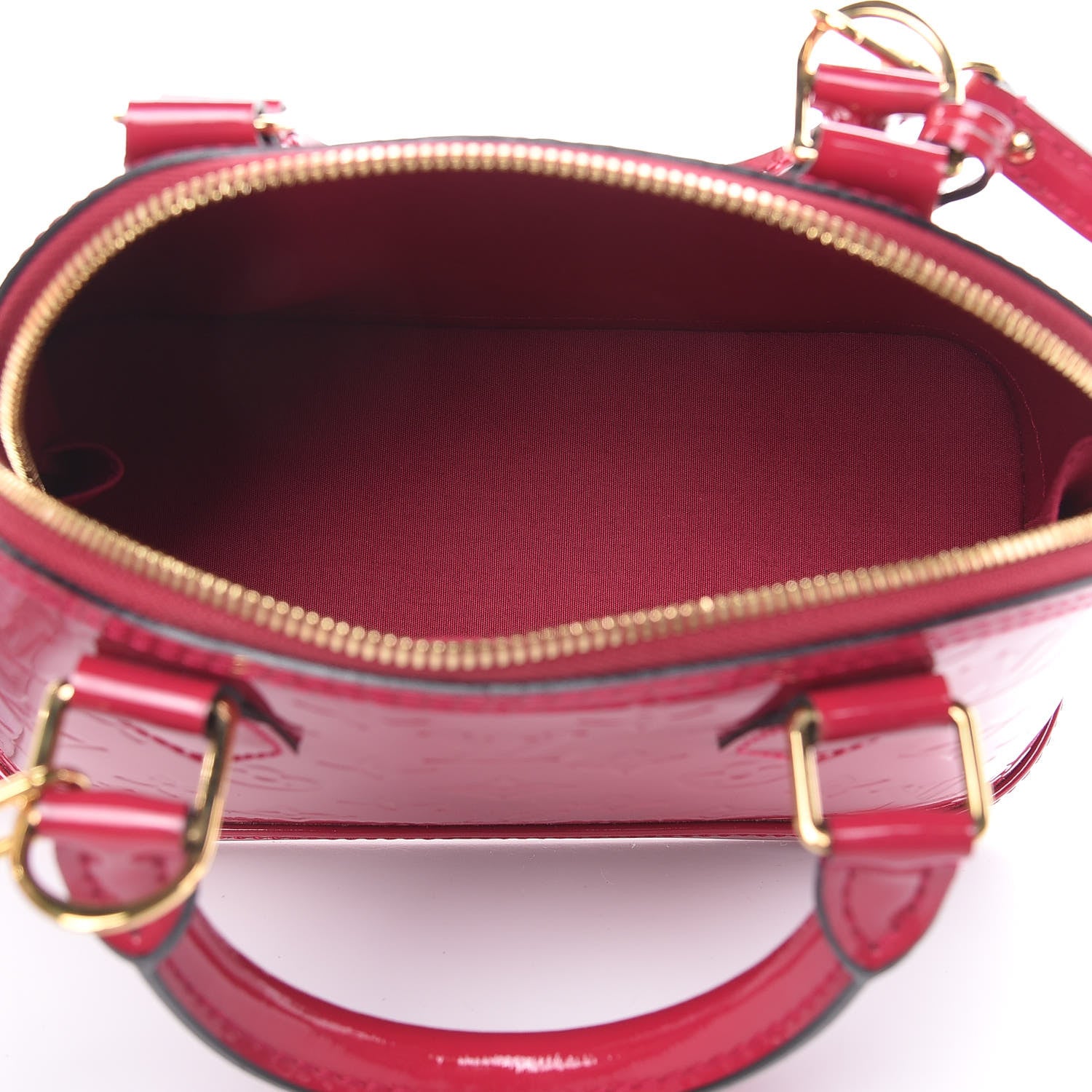 Louis Vuitton Vernis Alma BB Rose Indien 5 of 12