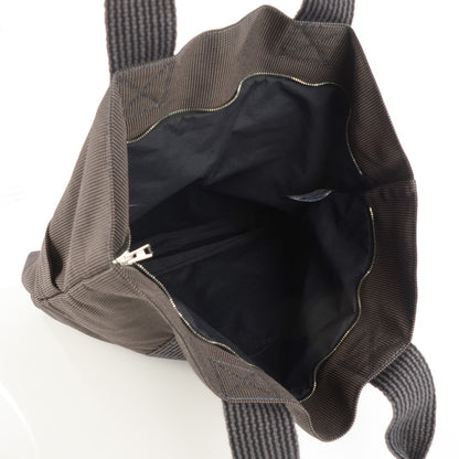 Hermes Canvas Herline Cabas Grey 5 of 13