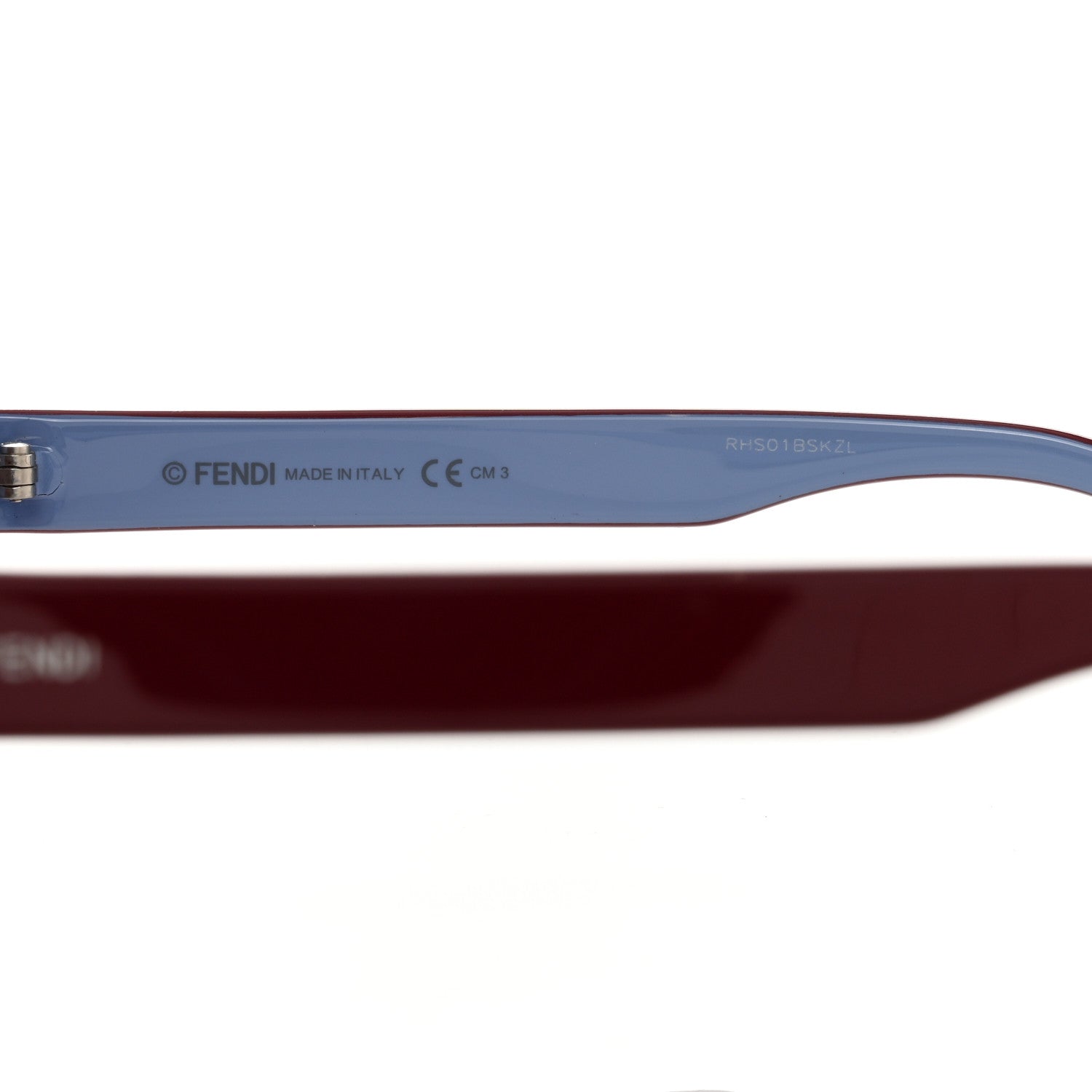 Fendi Round Sunglasses FF0120/S Pink Blue 6 of 7