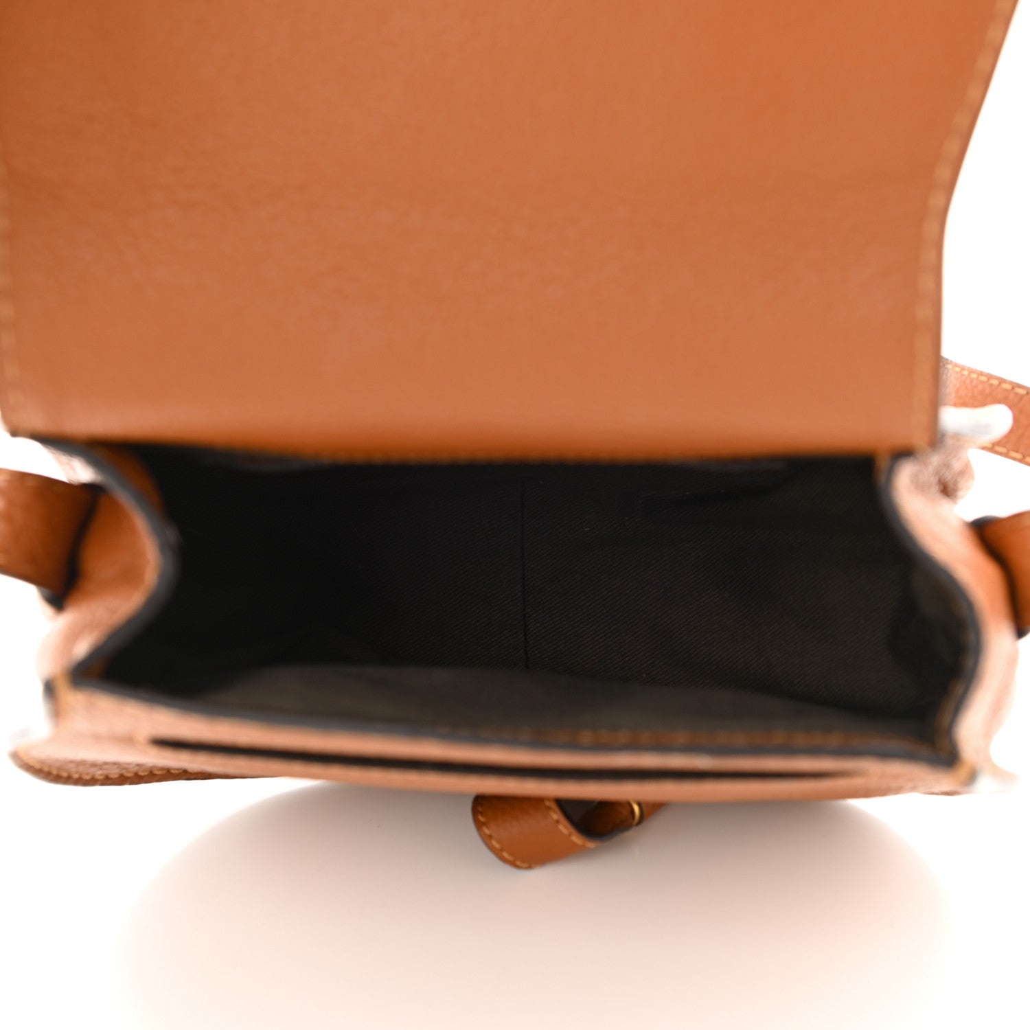 Chloe Calfskin Mini Marcie Round Crossbody Bag Tan 5 of 11