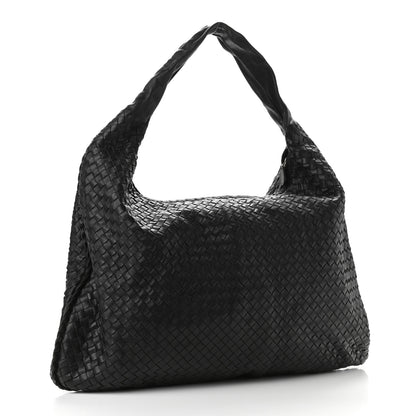 Bottega Veneta Nappa Intrecciato Maxi Veneta Hobo Black 3 of 11